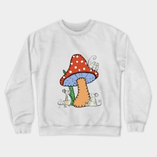 Pilz nähen Crewneck Sweatshirt